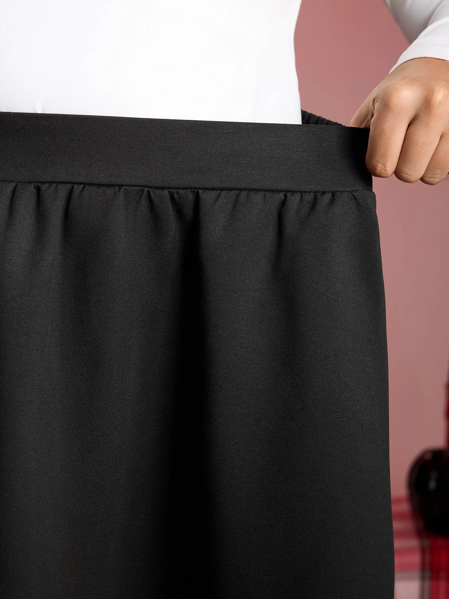 Pumpkin Head Skeleton Print Flared Midi Dress sold by Bloomchic product image thumbnail 4