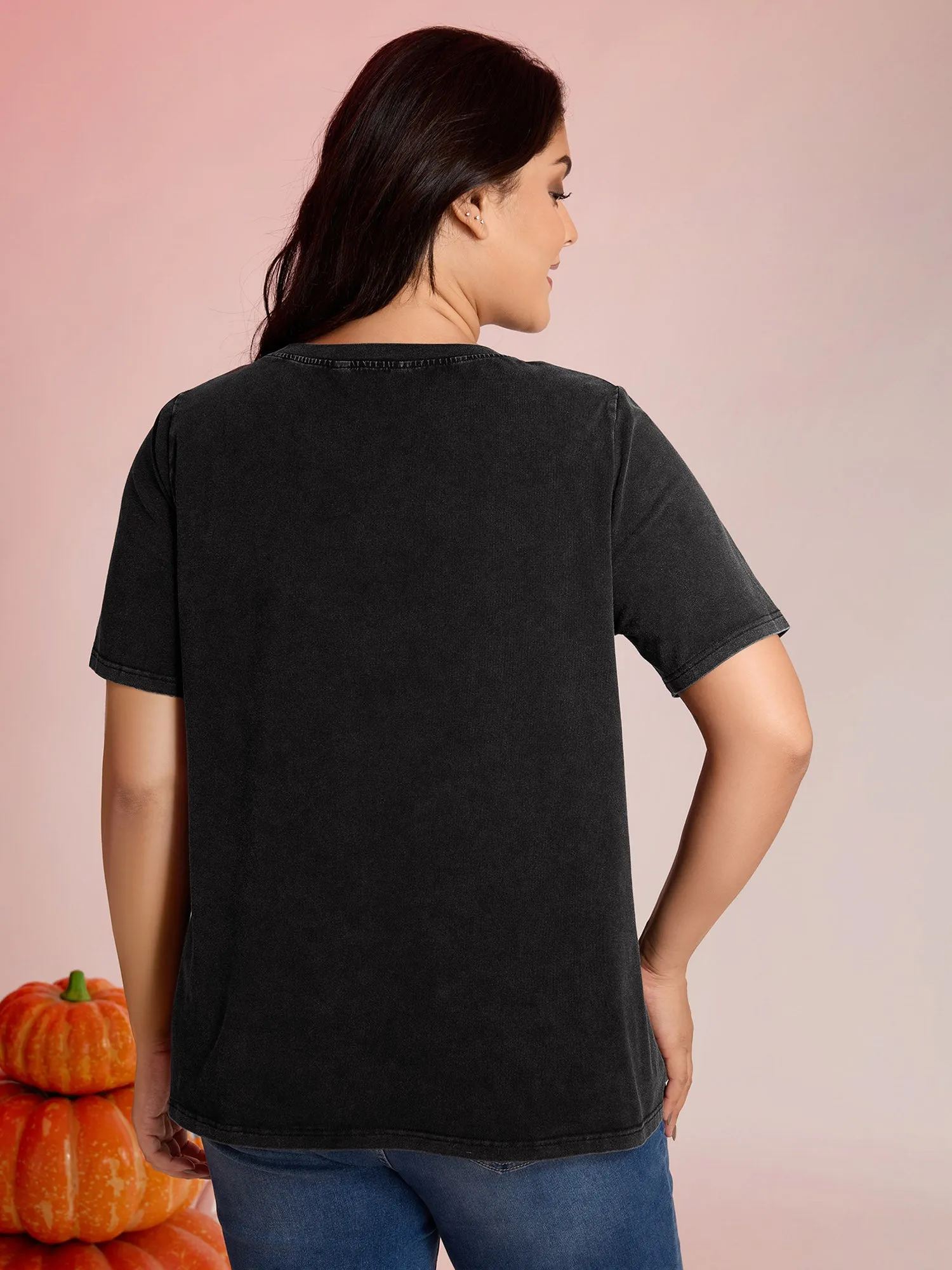 Halloween Dance Party Solid T-Shirt sold by Bloomchic product image thumbnail 4
