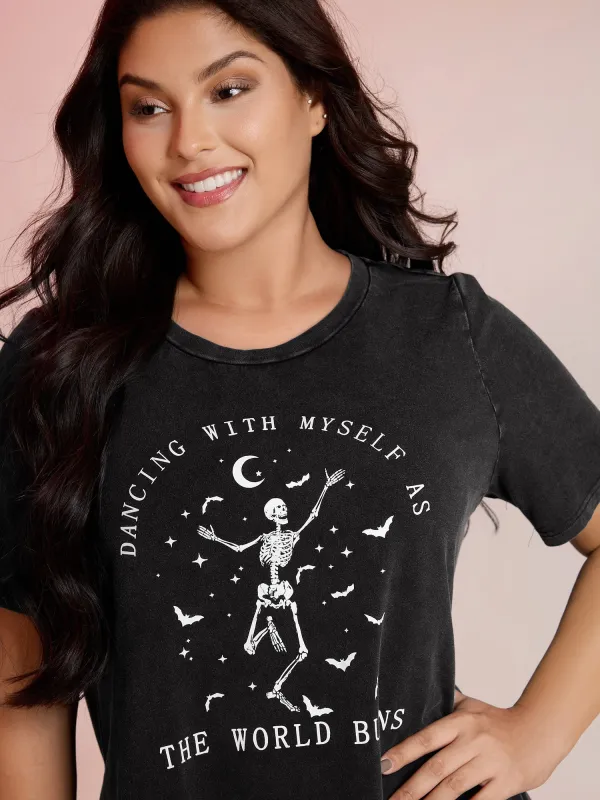 Halloween Dance Party Solid T-Shirt sold by Bloomchic