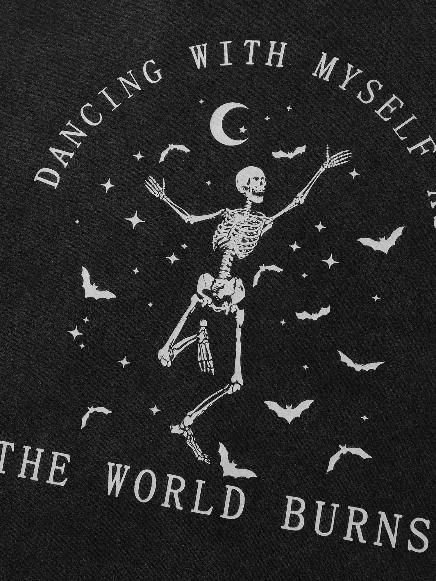 Halloween Dance Party Solid T-Shirt sold by Bloomchic product image thumbnail 5