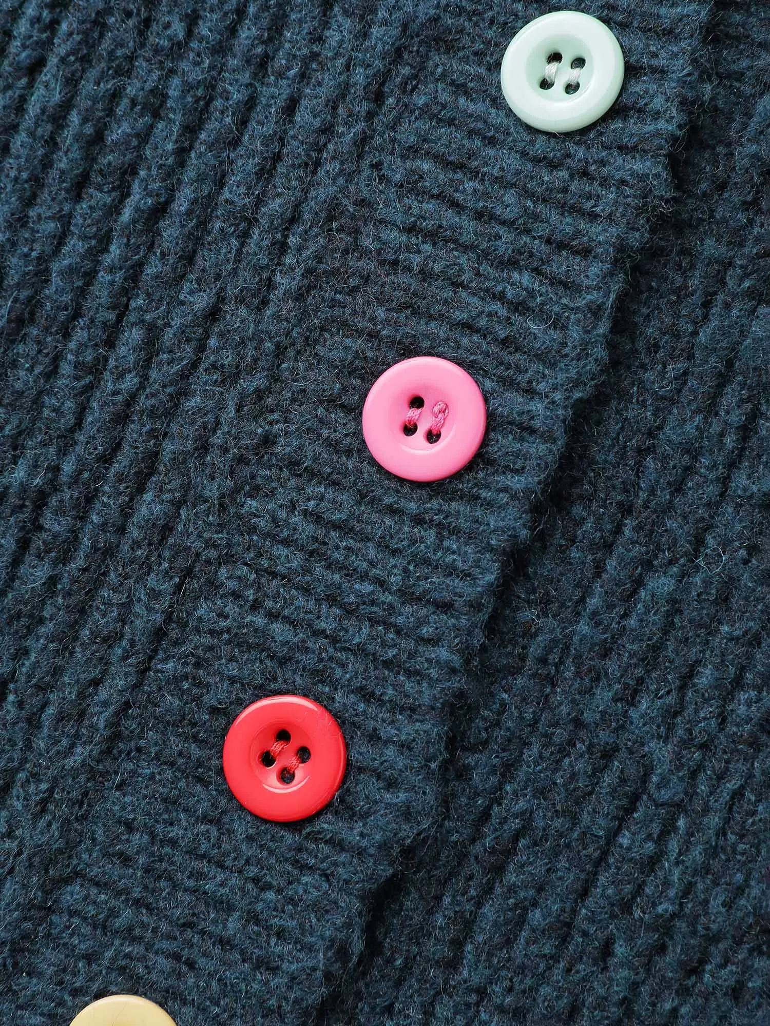 Supersoft Half-Button Placket Textured Solid Pullover sold by Bloomchic product image thumbnail 5