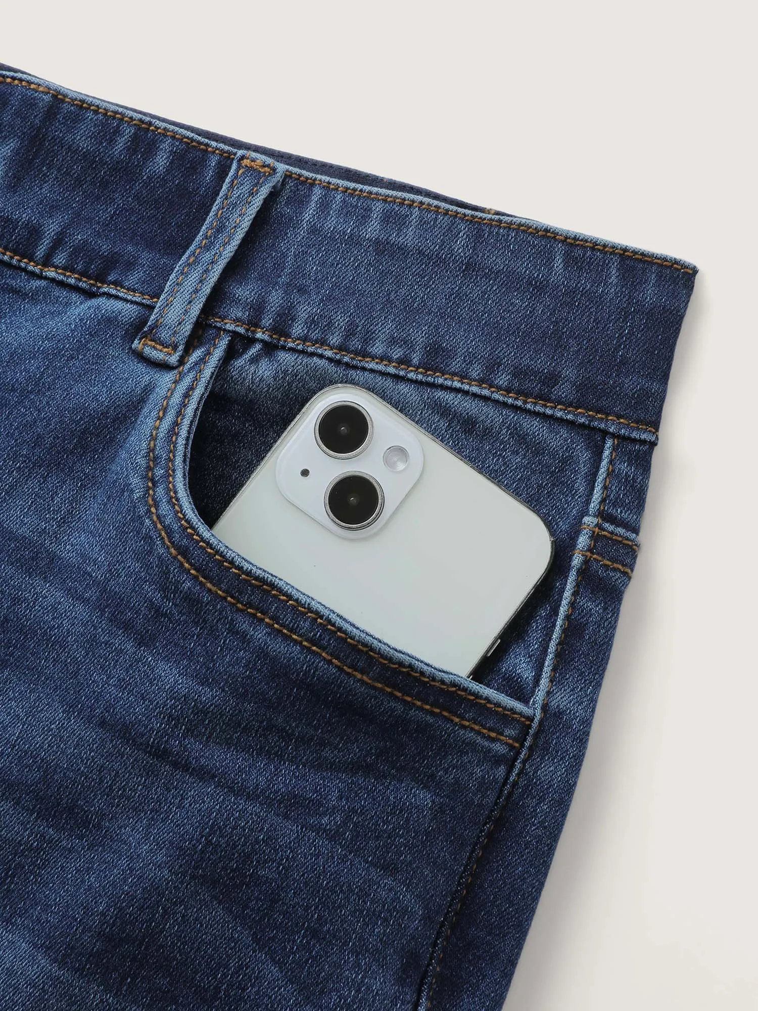 Stretchy Mid-Rise Skinny-Fit Jeans sold by Bloomchic product image thumbnail 5