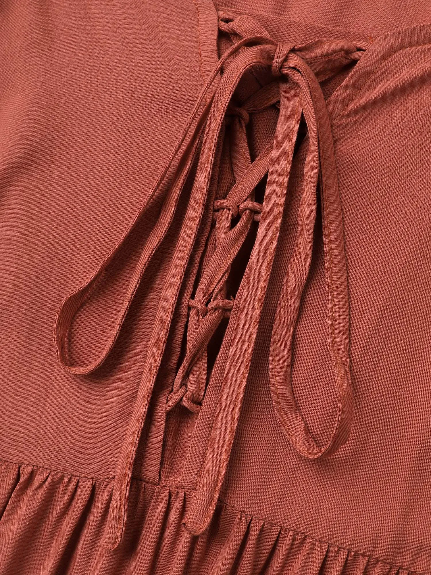 Bust-Ease Adjustable Tiered Maxi Dress sold by Bloomchic product image thumbnail 5