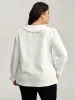 Textured Doll-Collar Button Detail Blouse sold by Bloomchic