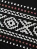 Boho Print Raglan Sleeve Pullover sold by Bloomchic