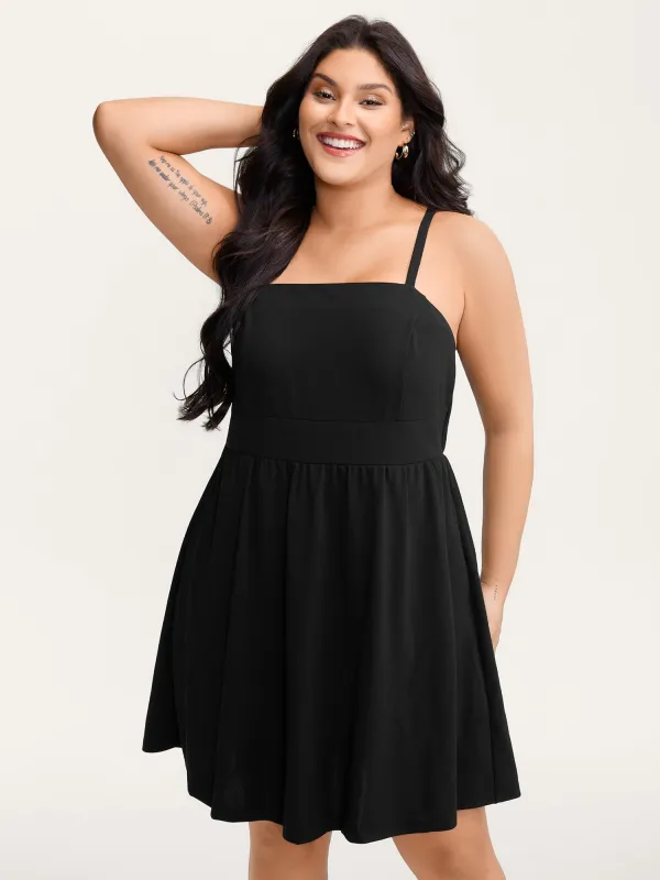 2-in-1 Adjustable Straps Mini Dress sold by Bloomchic