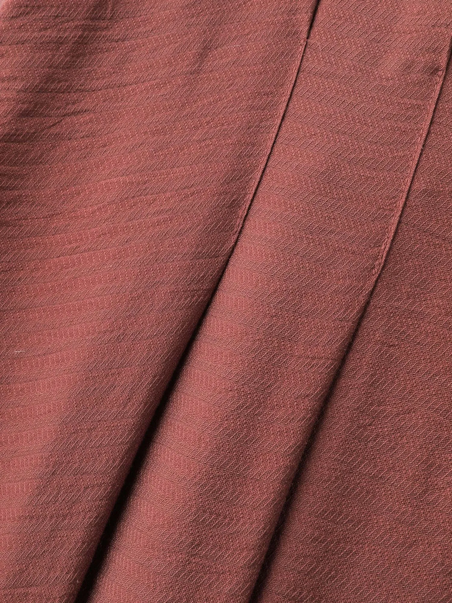 Textured Shirred Cinched-Waist Maxi Dress sold by Bloomchic product image thumbnail 5