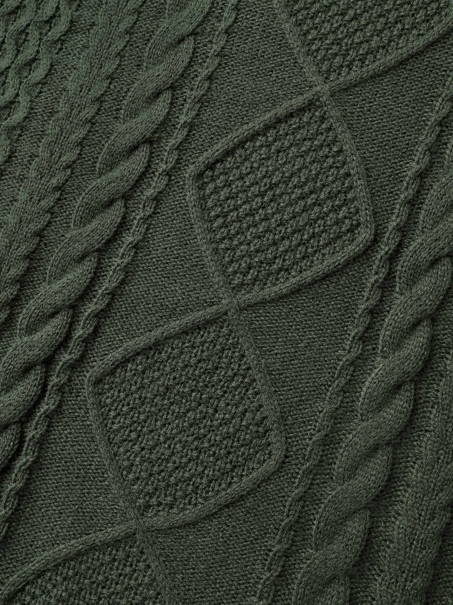 Twisted Textured Hooded Pullover sold by Bloomchic product image thumbnail 5