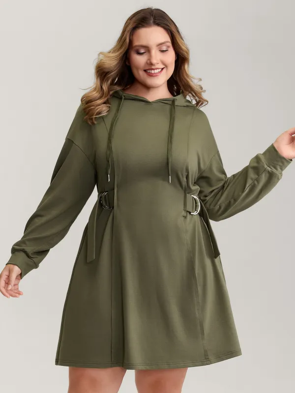 Supersoft Adjustable Waist Flowy Mini Dress sold by Bloomchic