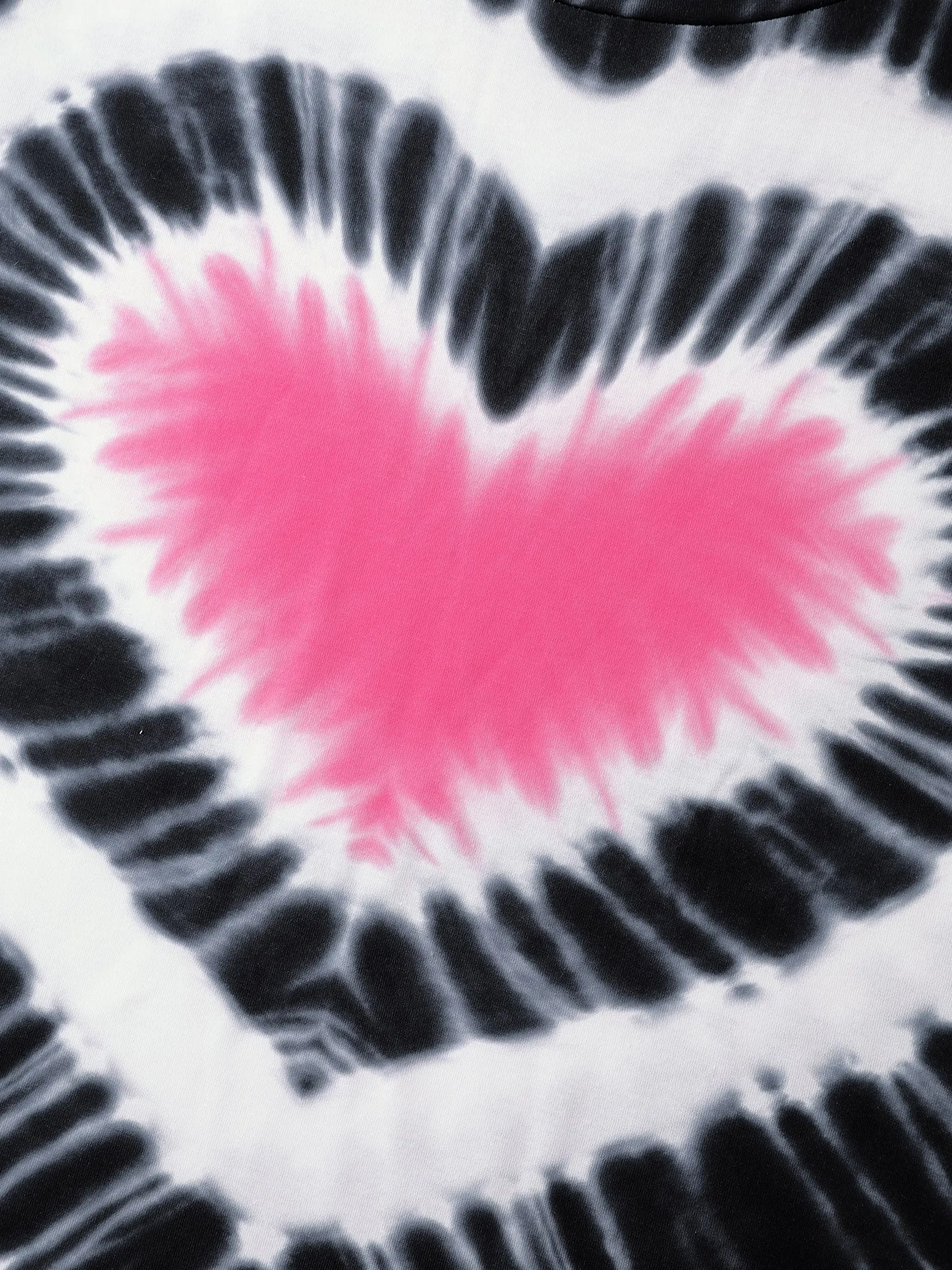 Love Heart Tie-Dye Print T-Shirt sold by Bloomchic product image thumbnail 5