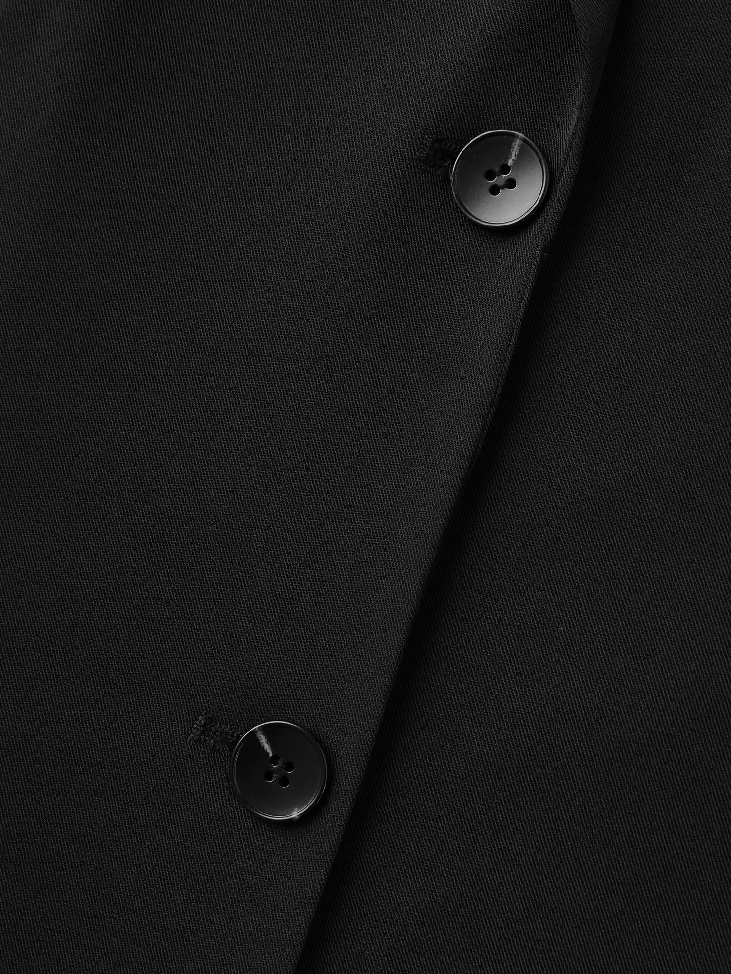 Ruffled Hem Double Button Blazer sold by Bloomchic product image thumbnail 4