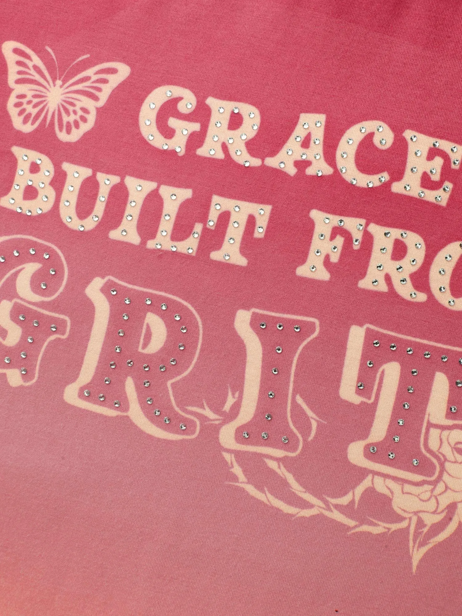 Supersoft Tie-Dye Gradient Graphic T-Shirt sold by Bloomchic product image thumbnail 5