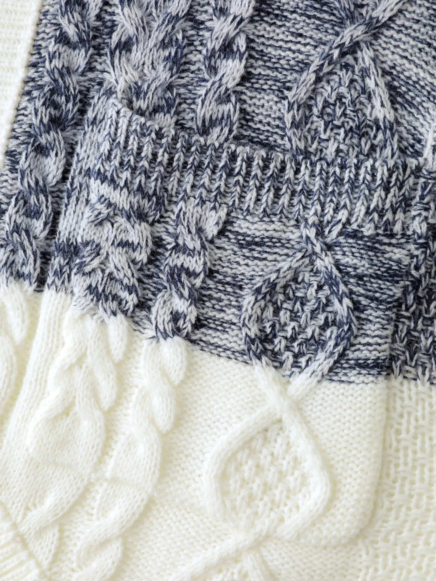 Arc-Hem Ombre Gradient Knit Cardigan sold by Bloomchic product image thumbnail 5