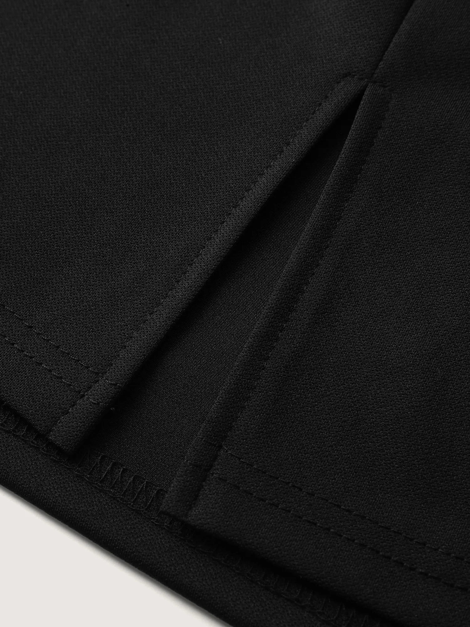 Ruched Split Hem Straight Midi Skirt sold by Bloomchic product image thumbnail 5