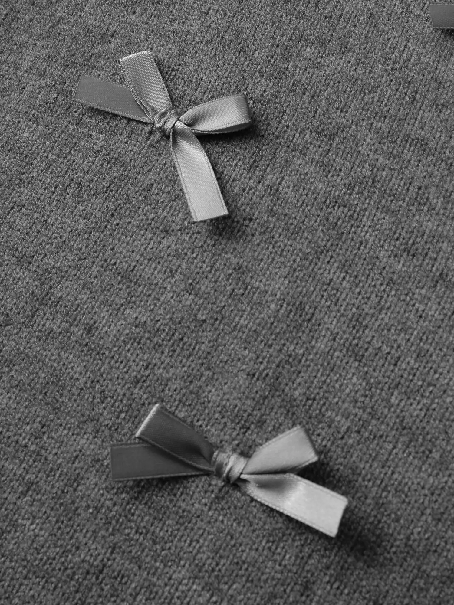 3D Bowknot Round Neck Knit Cardigan sold by Bloomchic product image thumbnail 5