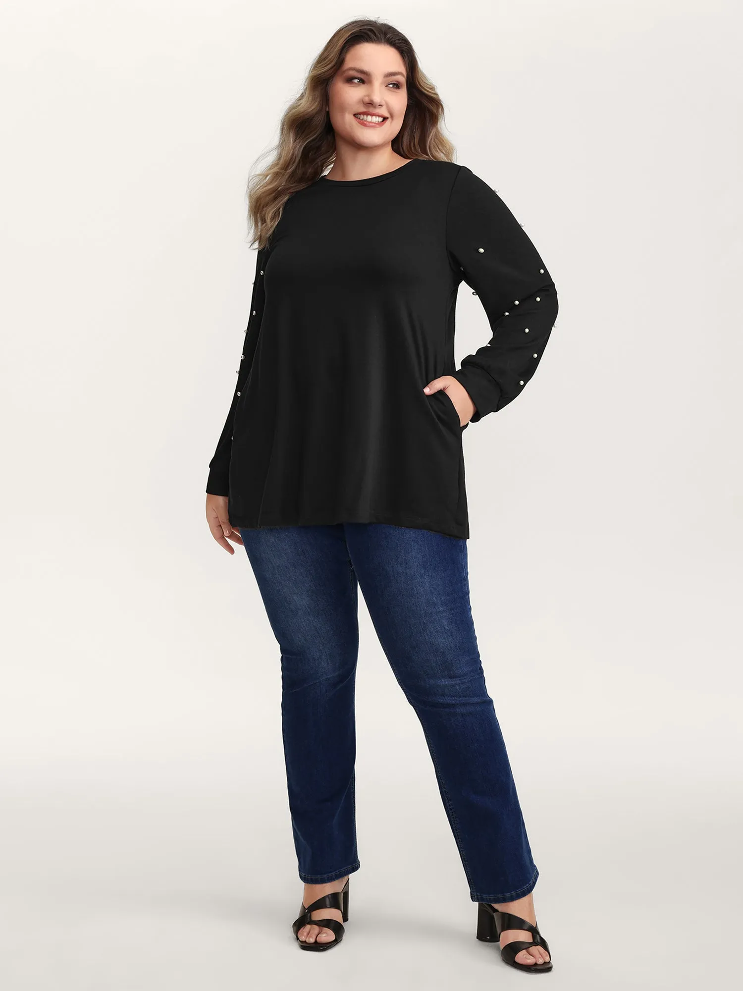 Bubble Beads Pockets Solid Top sold by Bloomchic product image thumbnail 3