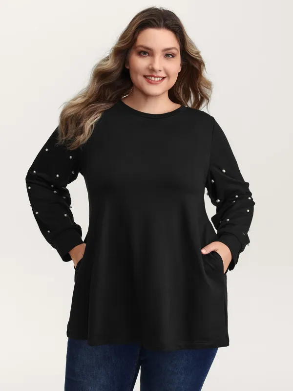 Bubble Beads Pockets Solid Top sold by Bloomchic