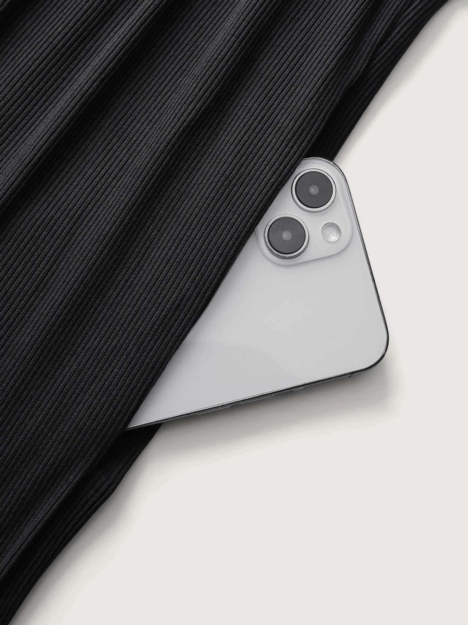 Pit Strip Textured Stretchy Raglan Sleeve Jumpsuit sold by Bloomchic product image thumbnail 5