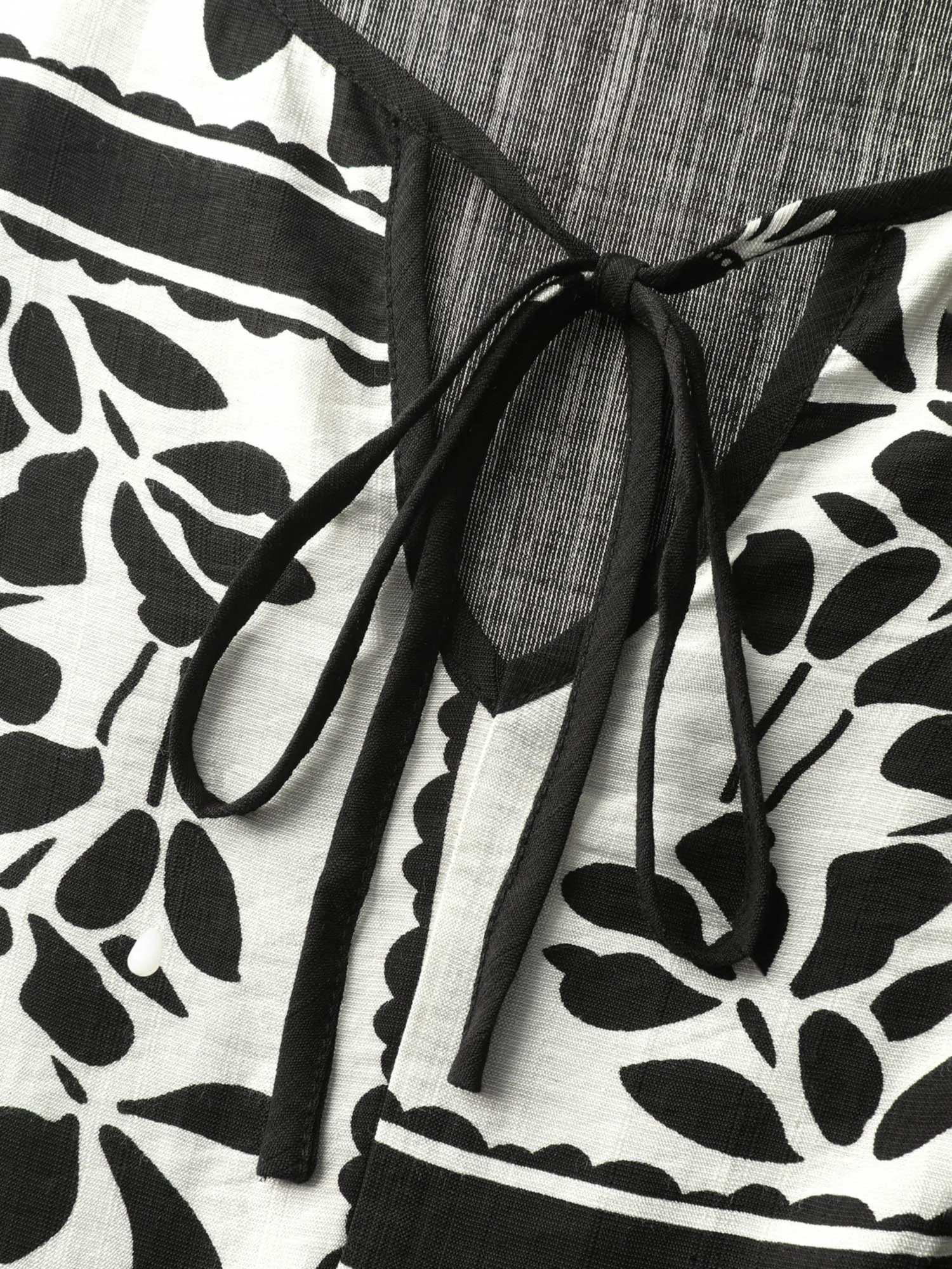 Floral Print Pockets A-Line Flowy Midi Dress sold by Bloomchic product image thumbnail 5