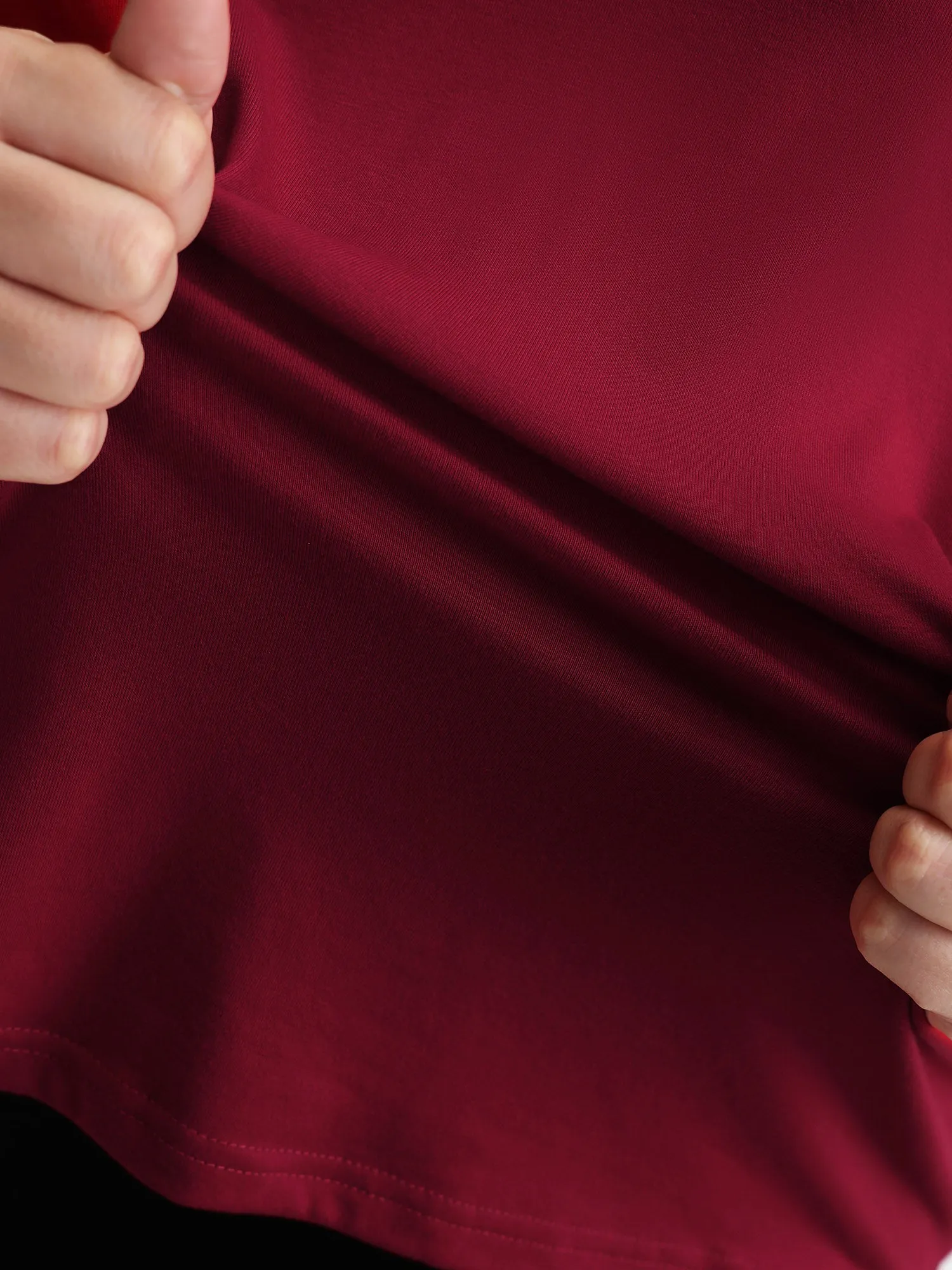 Supersoft Stretchy Cut-Out V-Neck Tank Top sold by Bloomchic product image thumbnail 4