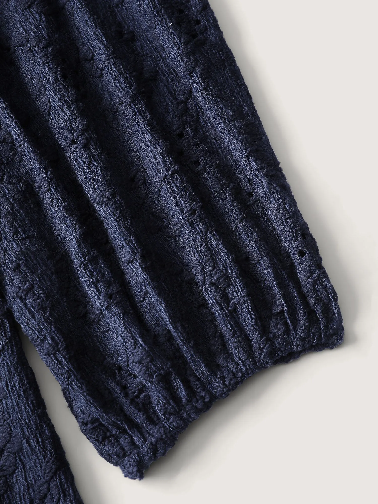 Ruched Bodice Lantern Sleeve Knit Top sold by Bloomchic product image thumbnail 5