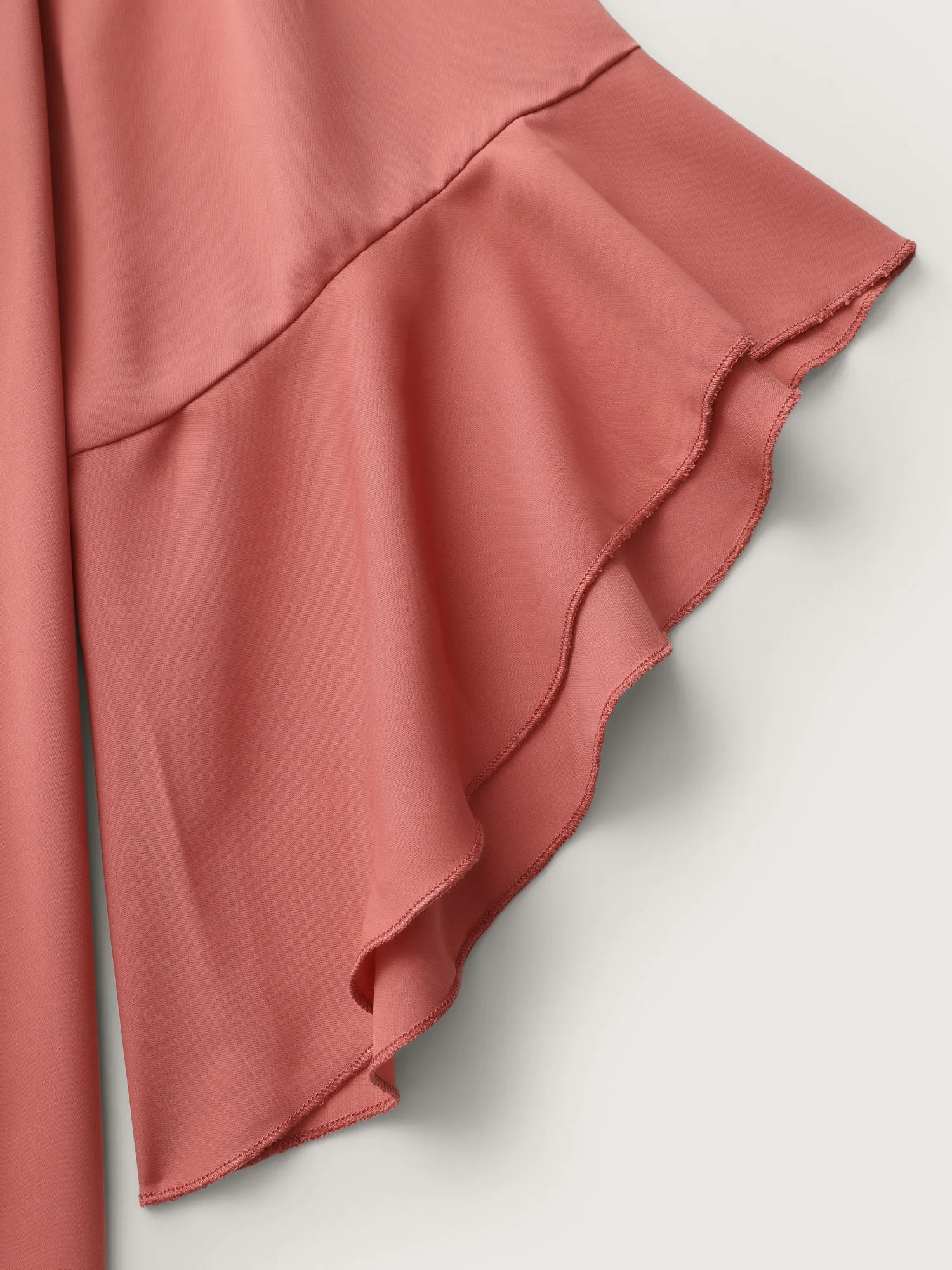 Textured Ruffled Sleeve Flowy Blouse sold by Bloomchic product image thumbnail 5