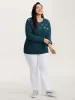 Floral Embroidered Cable Knit Pullover sold by Bloomchic