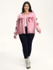 Bowknot Pattern Textured Knit Cardigan sold by Bloomchic