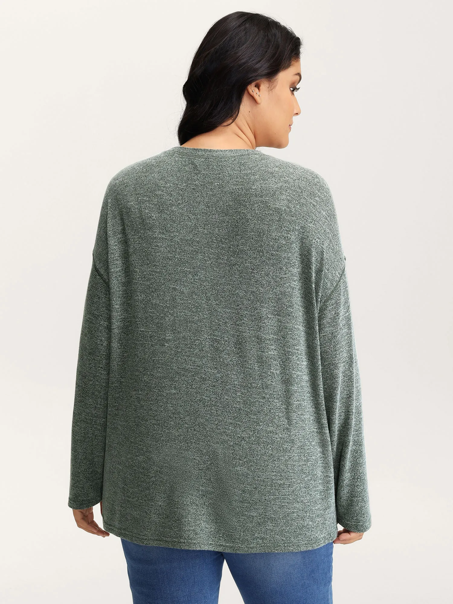 Camouflage Block Print Contrast T-Shirt sold by Bloomchic product image thumbnail 4