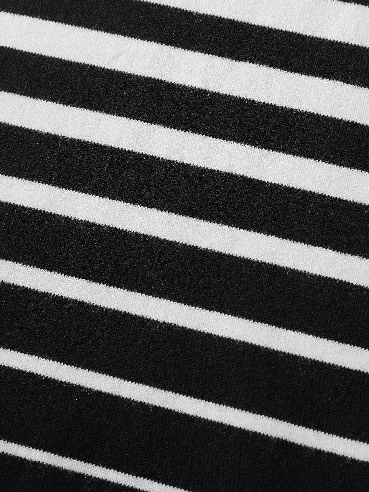 Stripes Color Contrast Round Neck Pullover sold by Bloomchic product image thumbnail 5