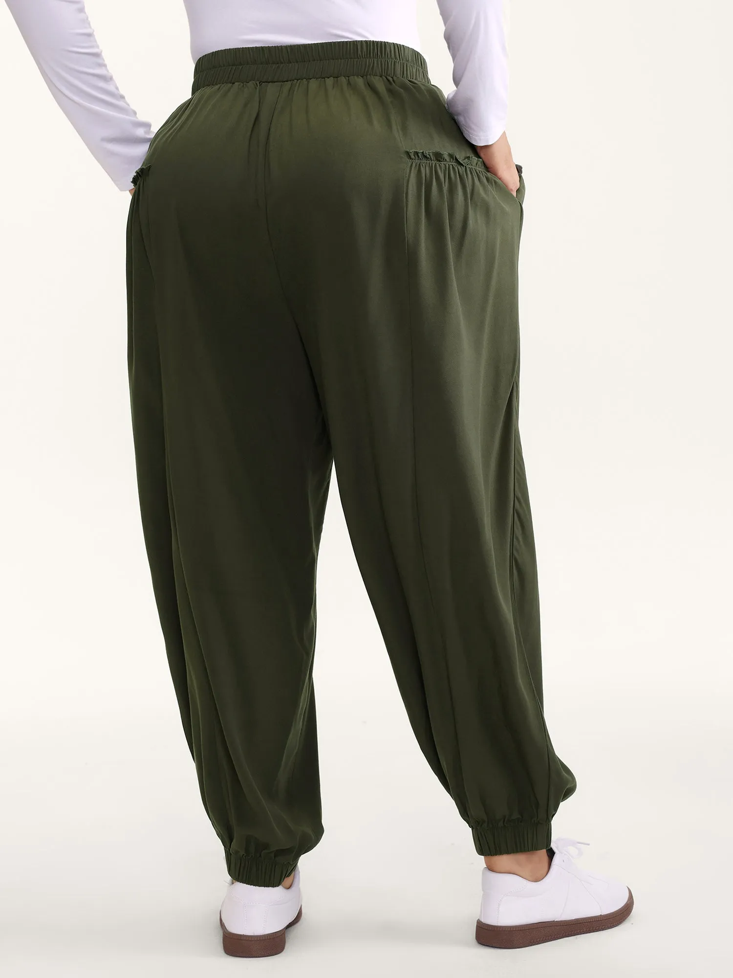 Ruffled Inclusive Jogger Pants sold by Bloomchic product image thumbnail 5