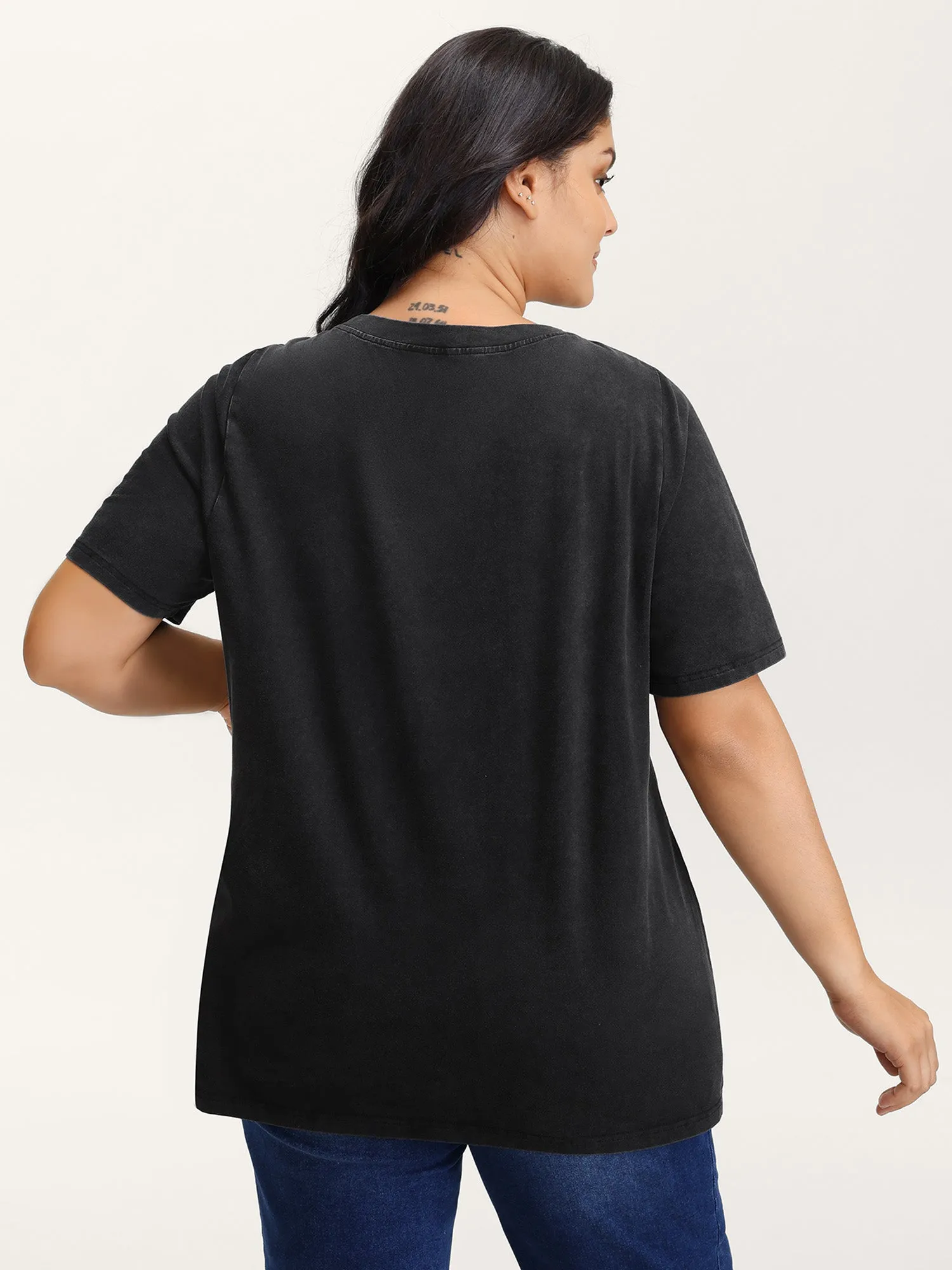 Pure Cotton Astronomer Cat Print T-Shirt sold by Bloomchic product image thumbnail 5