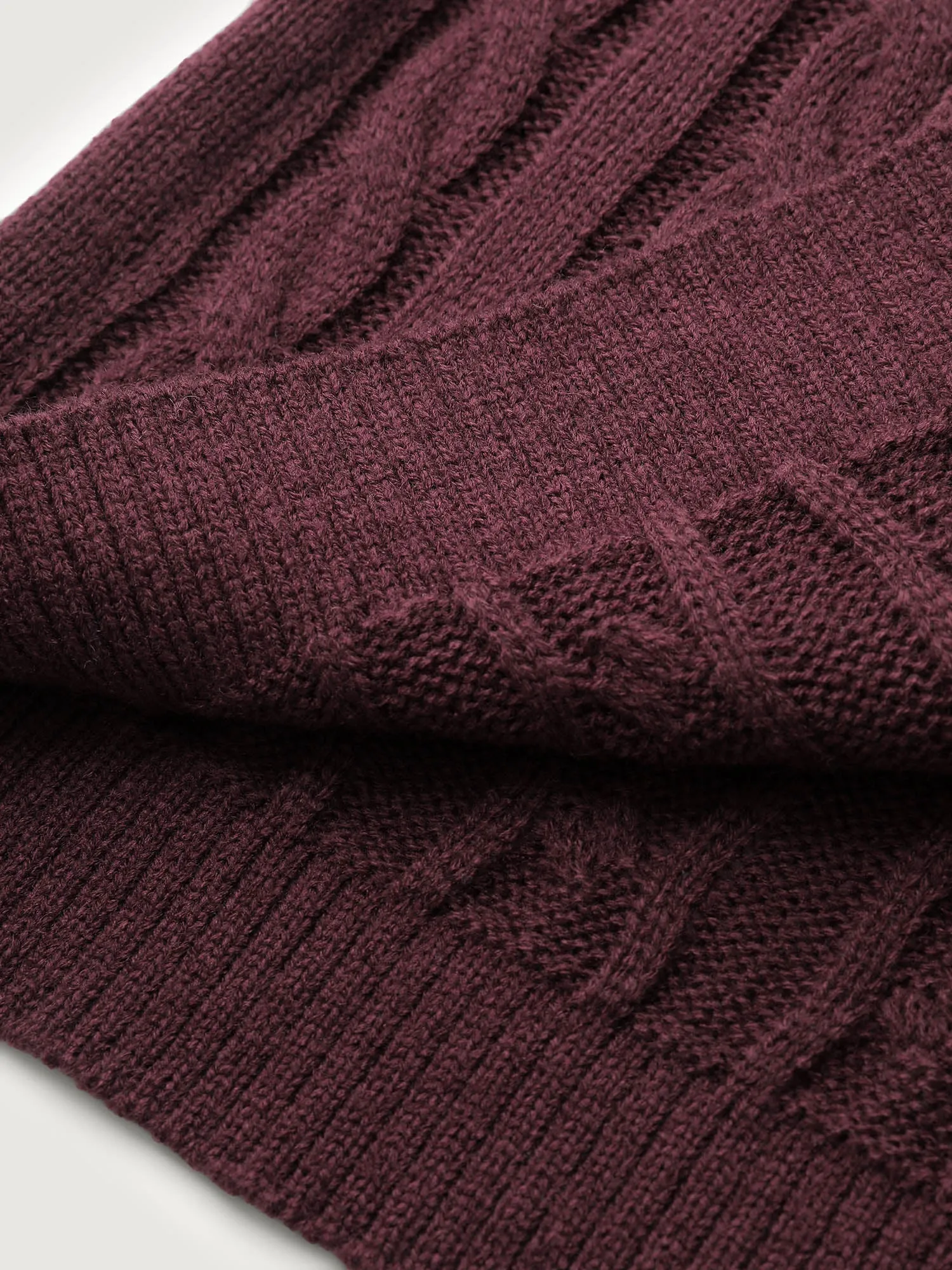 Twist Textured Notched Lapels Knit Cardigan sold by Bloomchic product image thumbnail 5