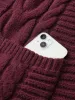 Textured Super Stretchy Pockets Knit Cardigan sold by Bloomchic
