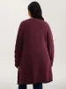 Textured Super Stretchy Pockets Knit Cardigan sold by Bloomchic