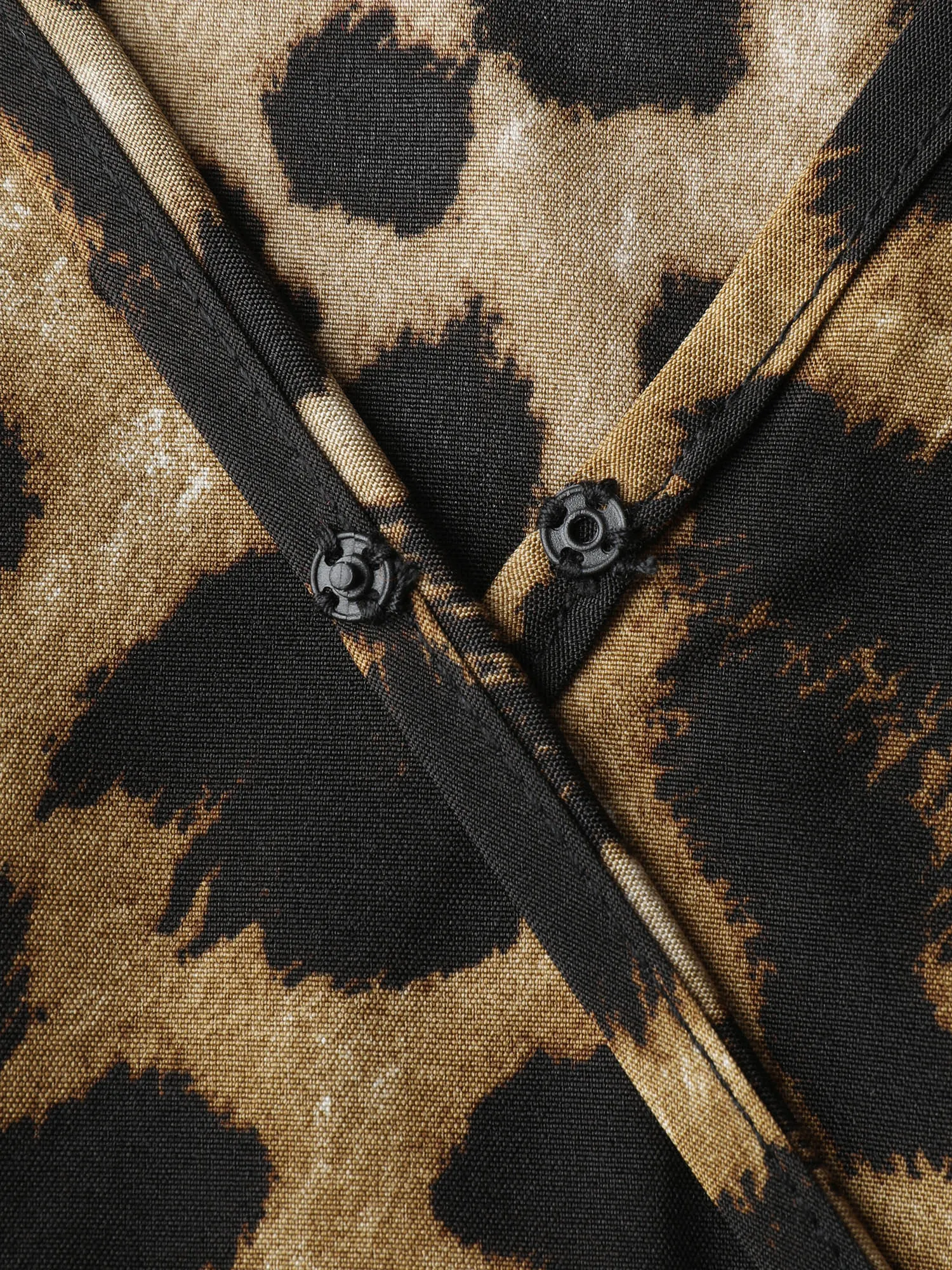 Leopard Print Shirred Waist Blouse sold by Bloomchic product image thumbnail 5