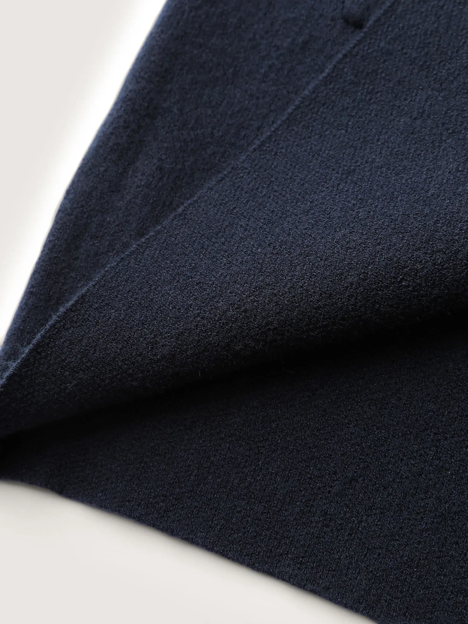 Supersoft Folded Collar Pockets Open-Front Knit Cardigan sold by Bloomchic product image thumbnail 5