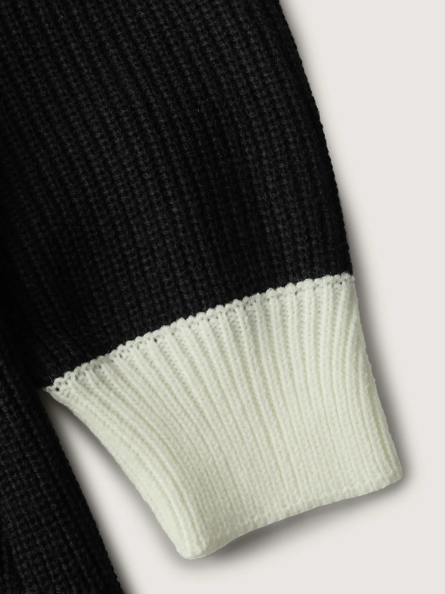 Polo Collar Textured Waist Defining Knit Dress sold by Bloomchic product image thumbnail 5