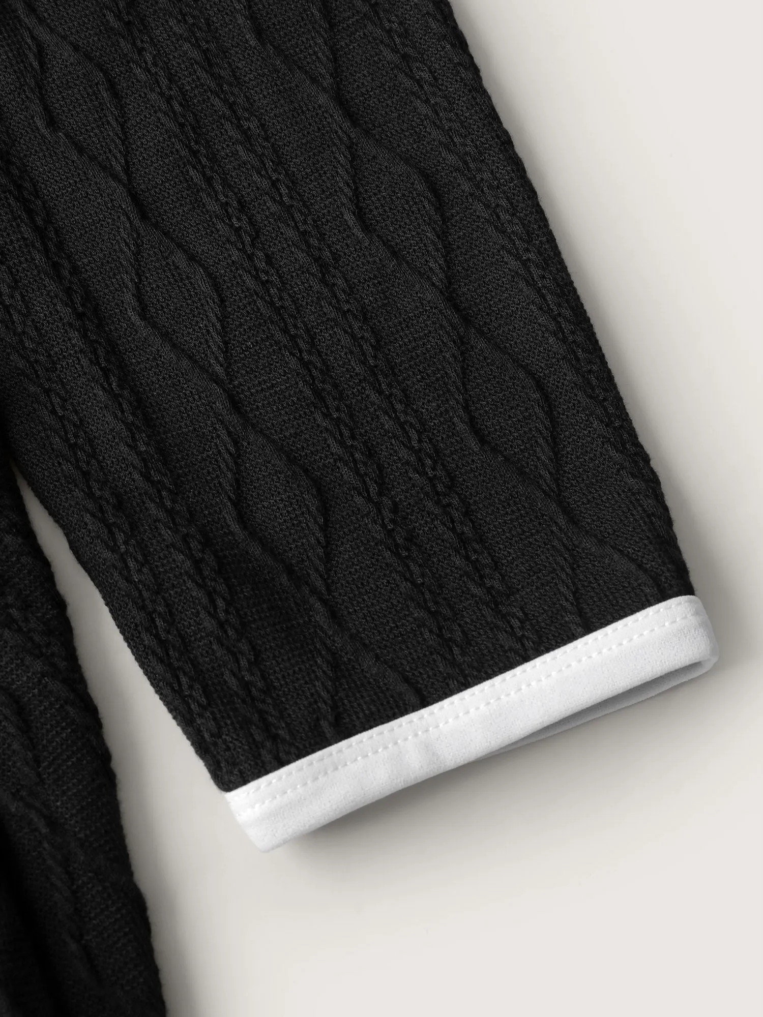 Color Contrast Pockets Knit Maxi Dress sold by Bloomchic product image thumbnail 5