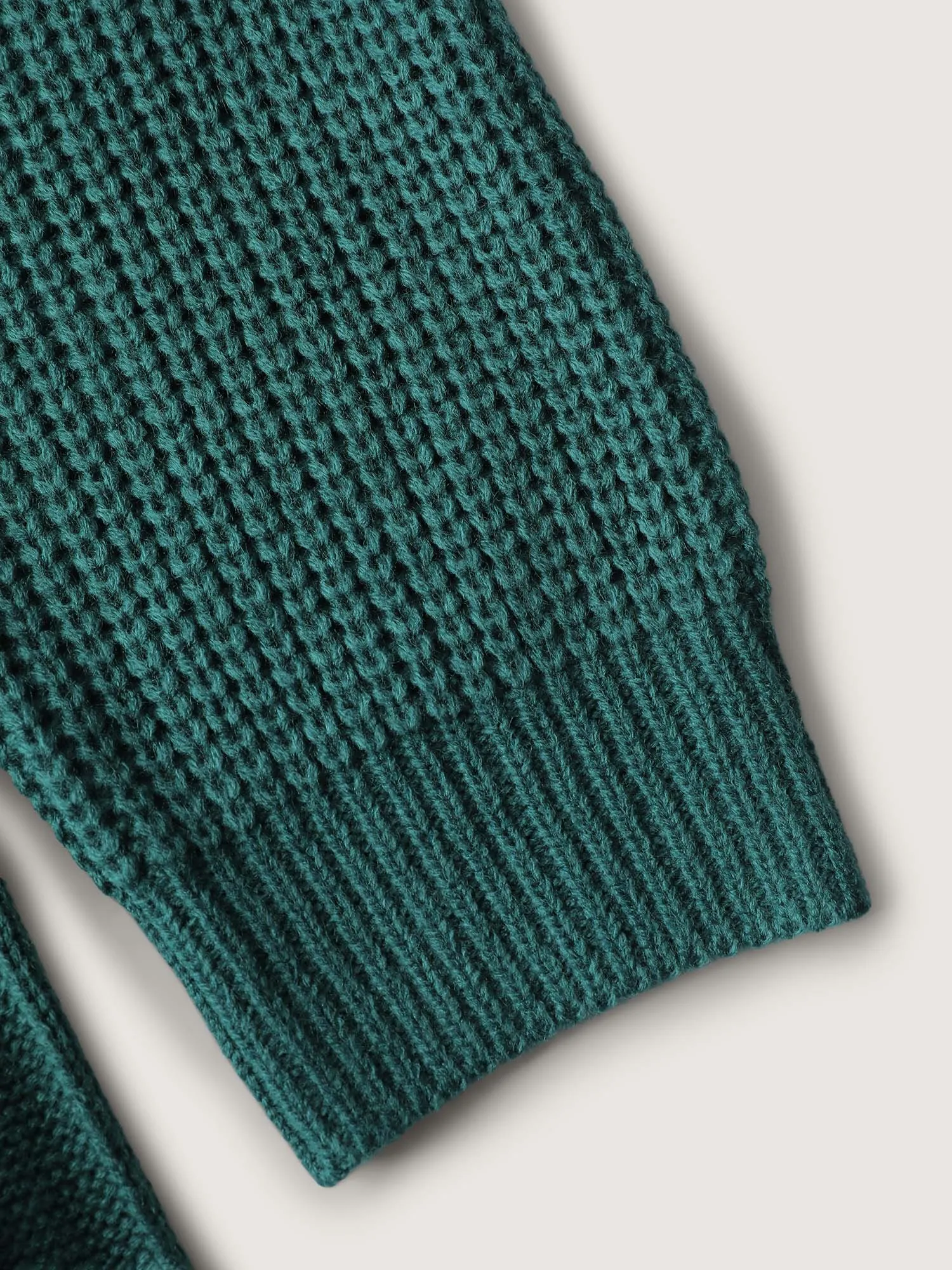 Pleated Skirt Tissue Texture Knit Knee-Length Dress sold by Bloomchic product image thumbnail 5