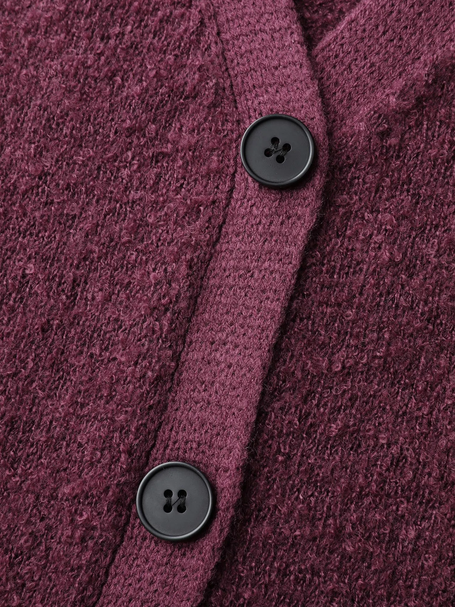Textured Button Pockets Knit Cardigan sold by Bloomchic product image thumbnail 5