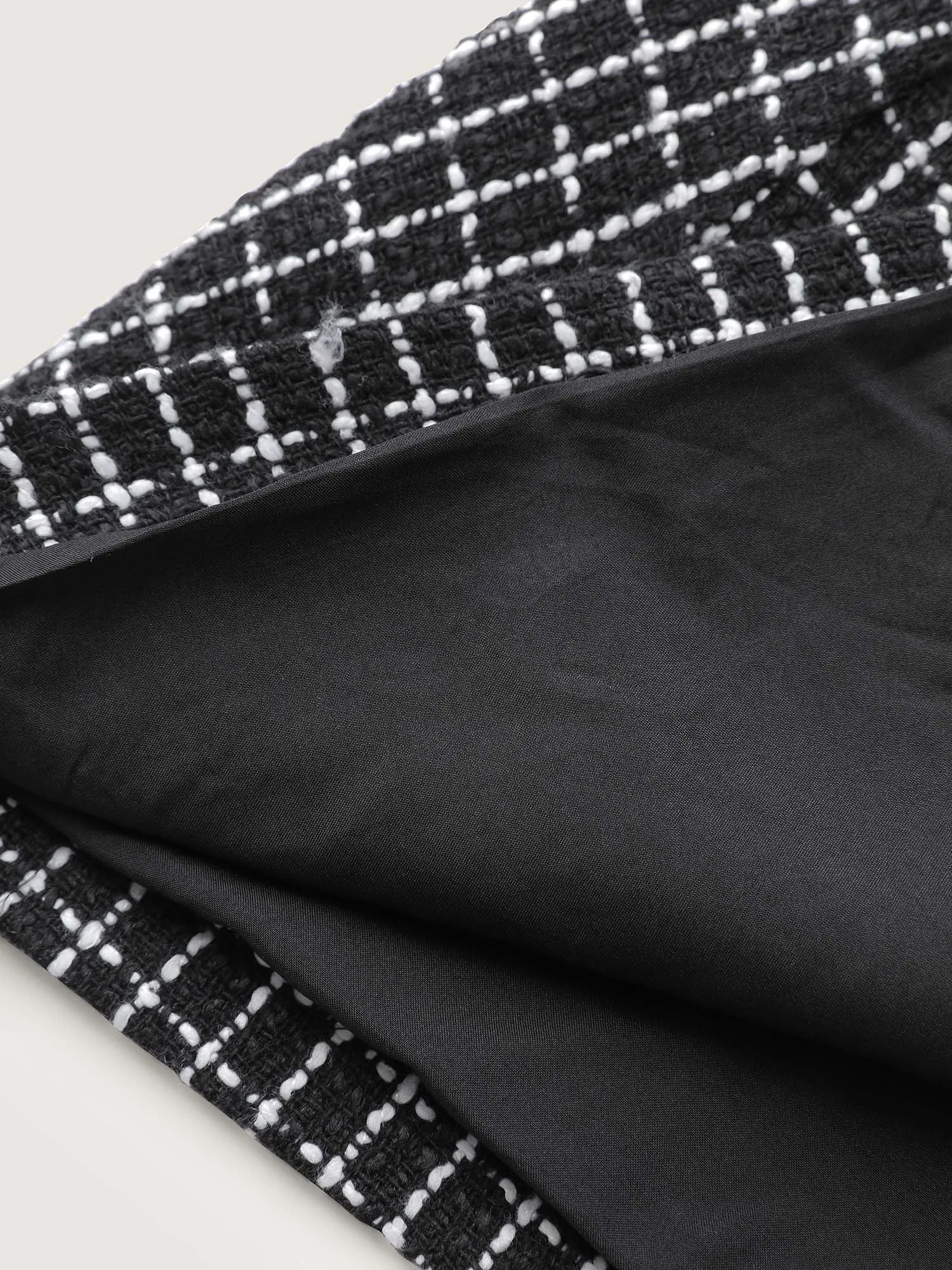 Tweed Long Pockets Notched Lapels Vest sold by Bloomchic product image thumbnail 5