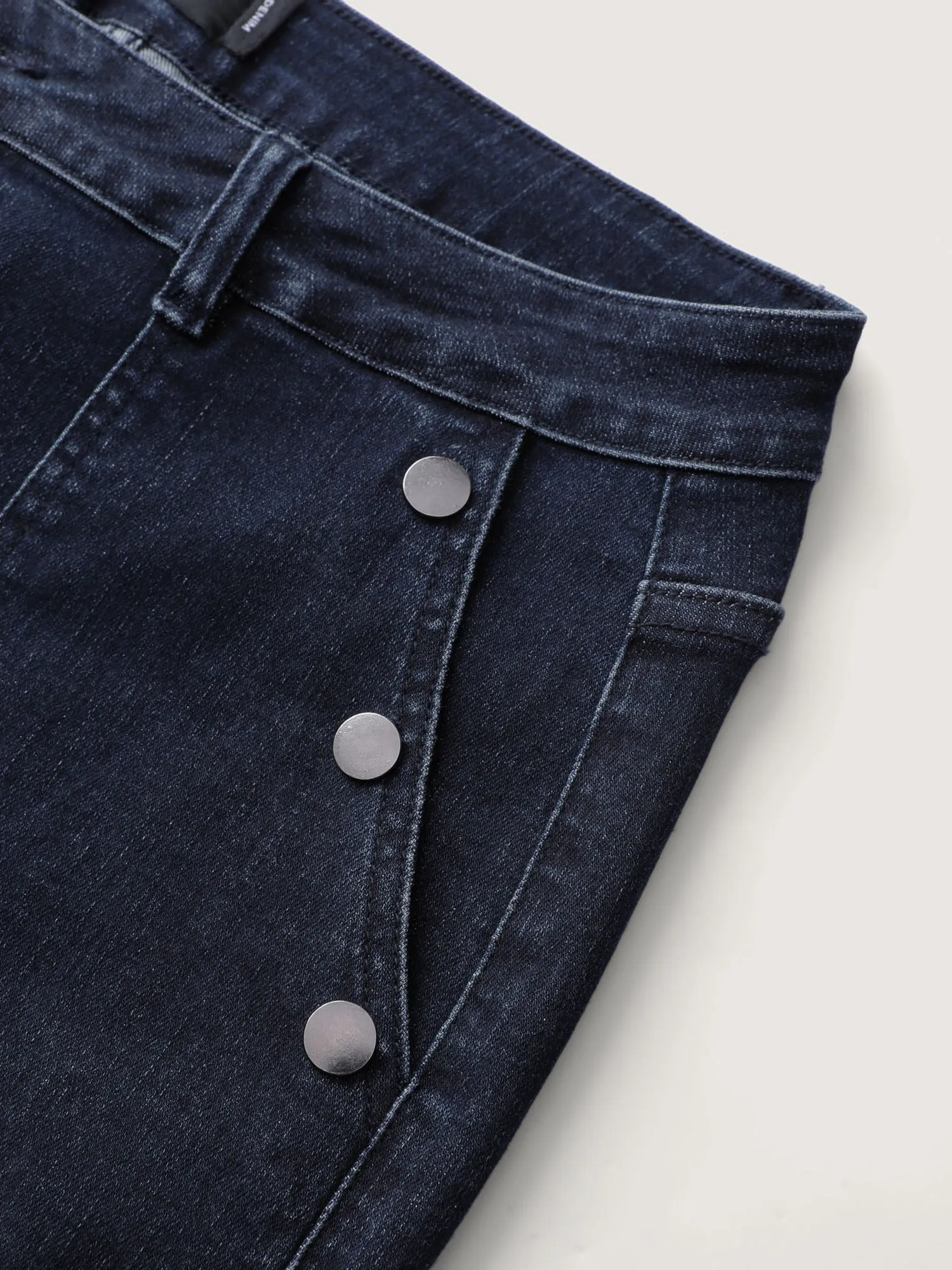 Supersoft Stretchy Patch Pockets Bootcut Jeans sold by Bloomchic product image thumbnail 5