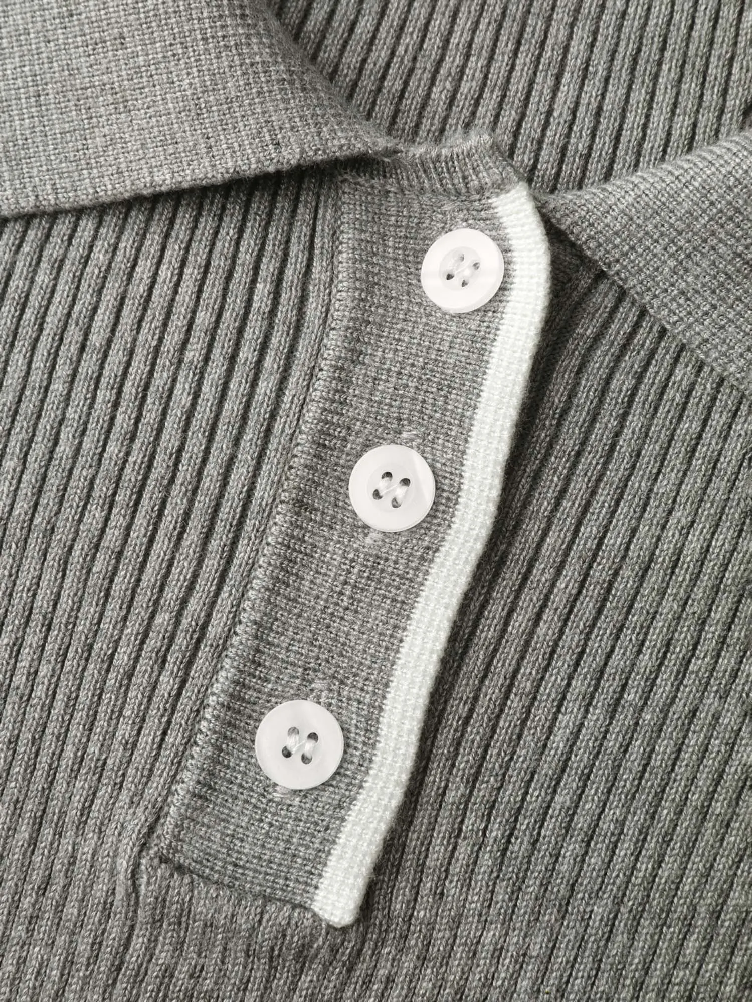 Polo Collar Cinched-Waist Flared Pullover sold by Bloomchic product image thumbnail 5