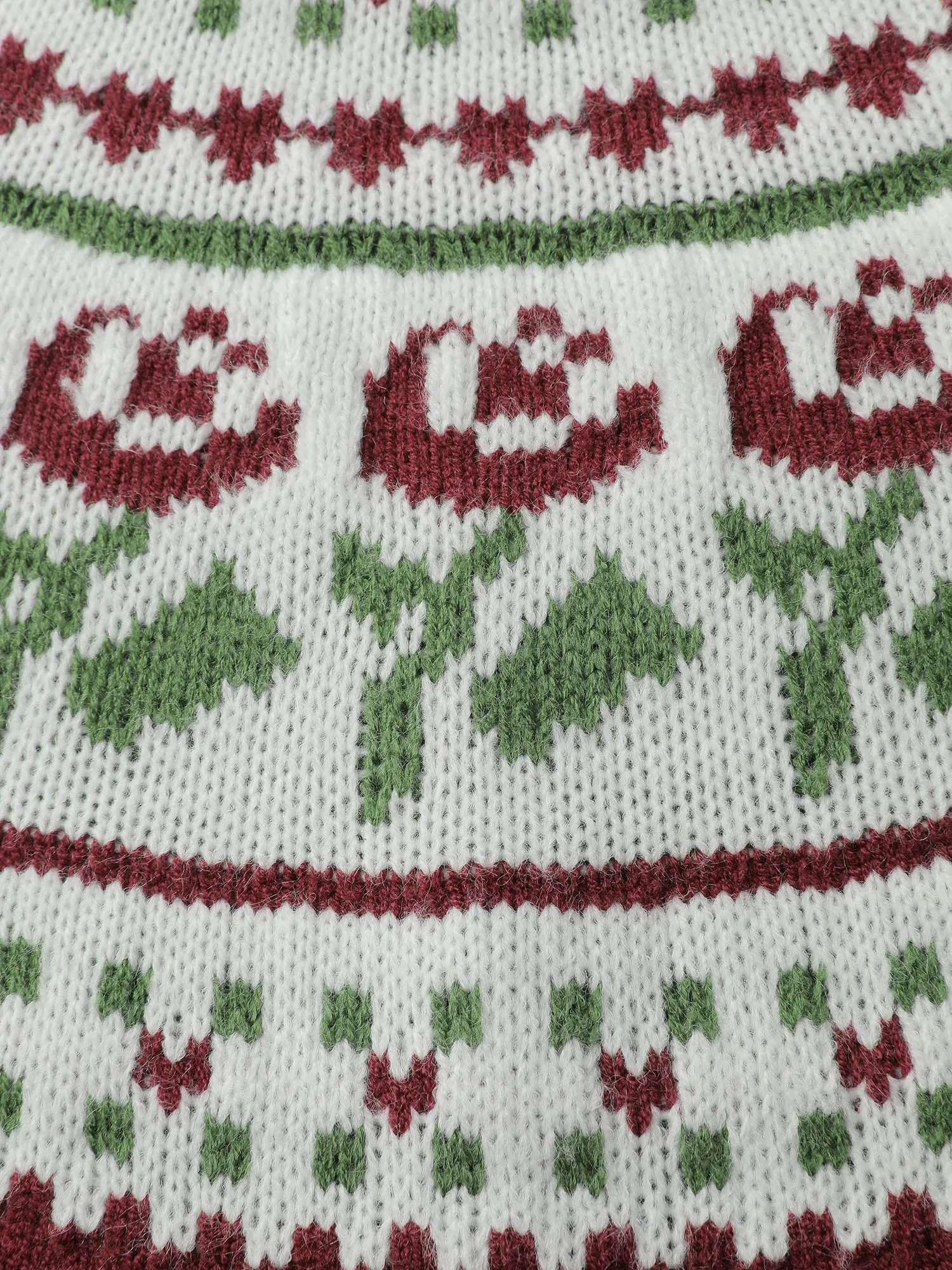 Floral Fair Isle Raglan Sleeve Pullover sold by Bloomchic product image thumbnail 5