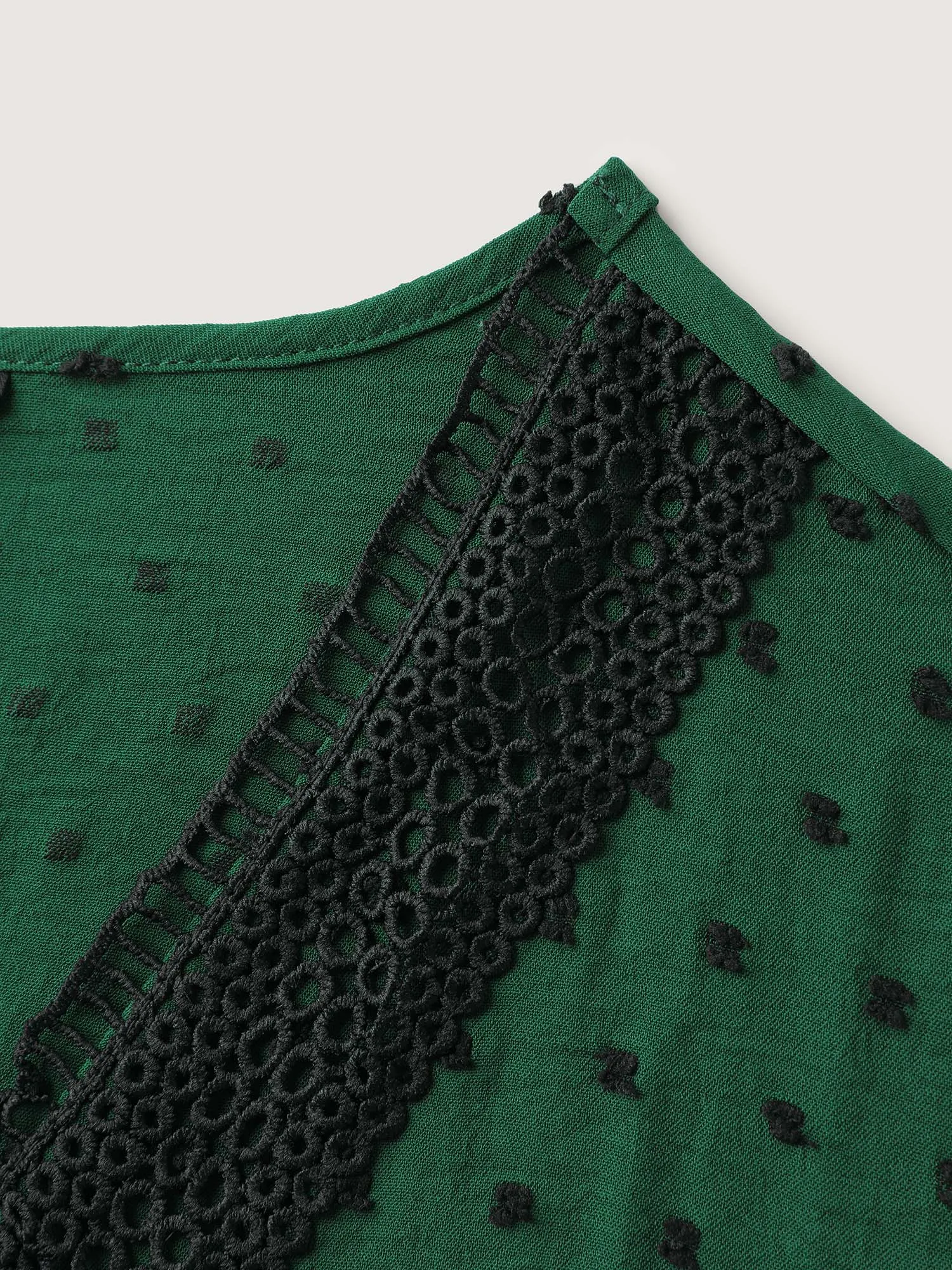 Jacquard Stretchy Waist Tiered Midi Dress sold by Bloomchic product image thumbnail 5