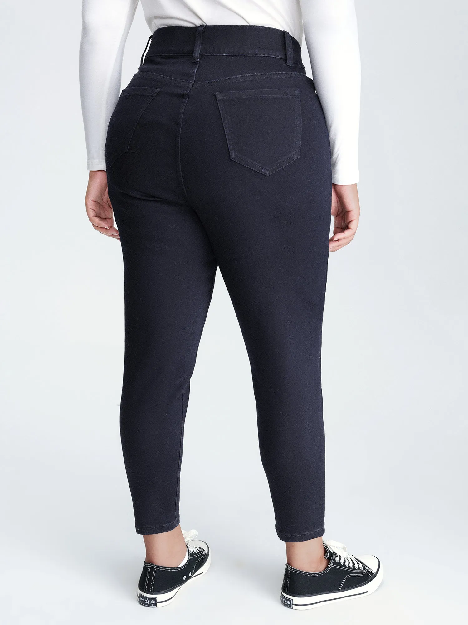 Supersoft Butt-Lifting Stretchy Skinny-Fit Jeans sold by Bloomchic product image thumbnail 5