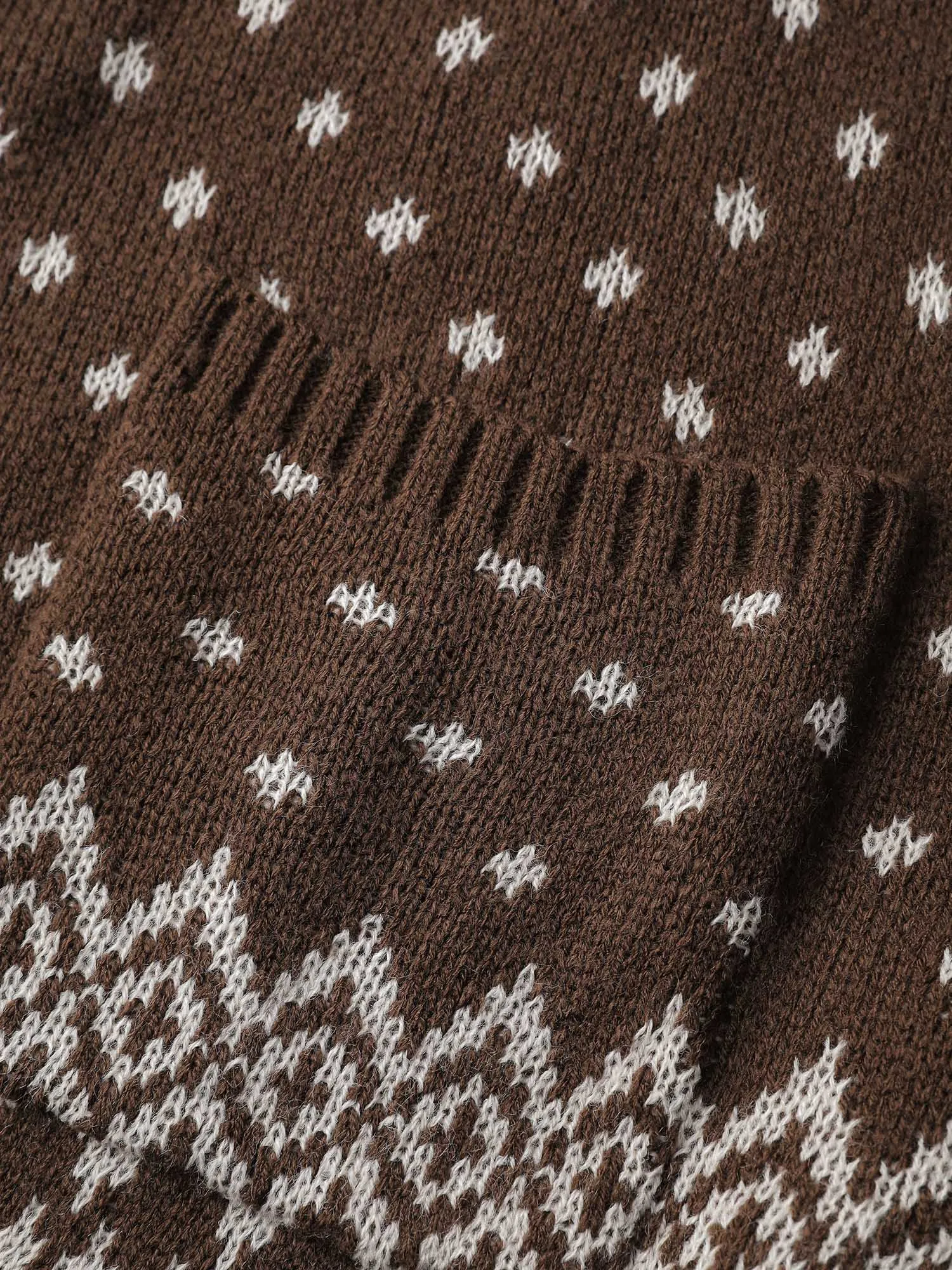 Polka Dots Kimono Collar Knit Cardigan sold by Bloomchic product image thumbnail 5