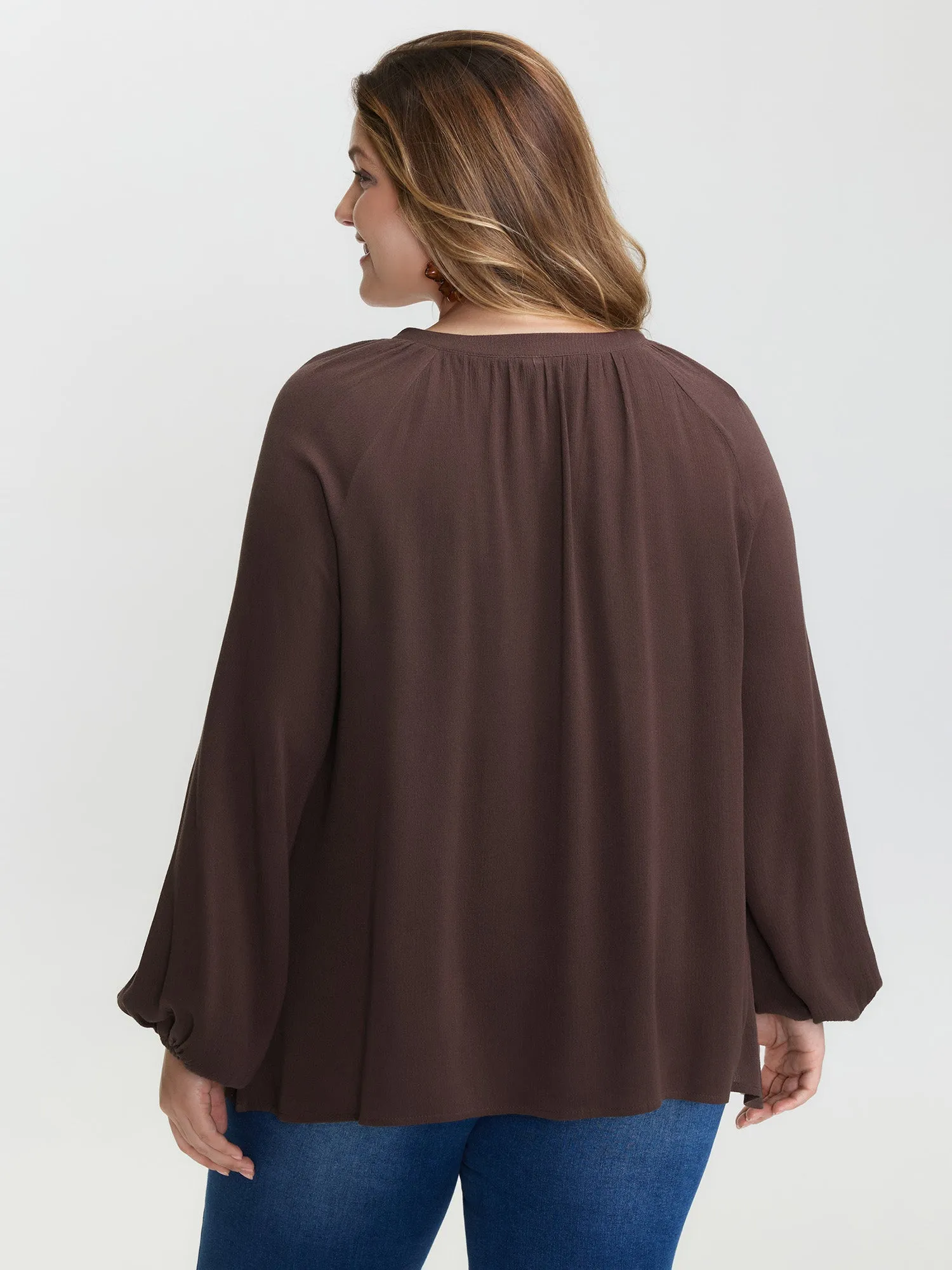 Pure Cotton Lace Trim Blouse sold by Bloomchic product image thumbnail 5