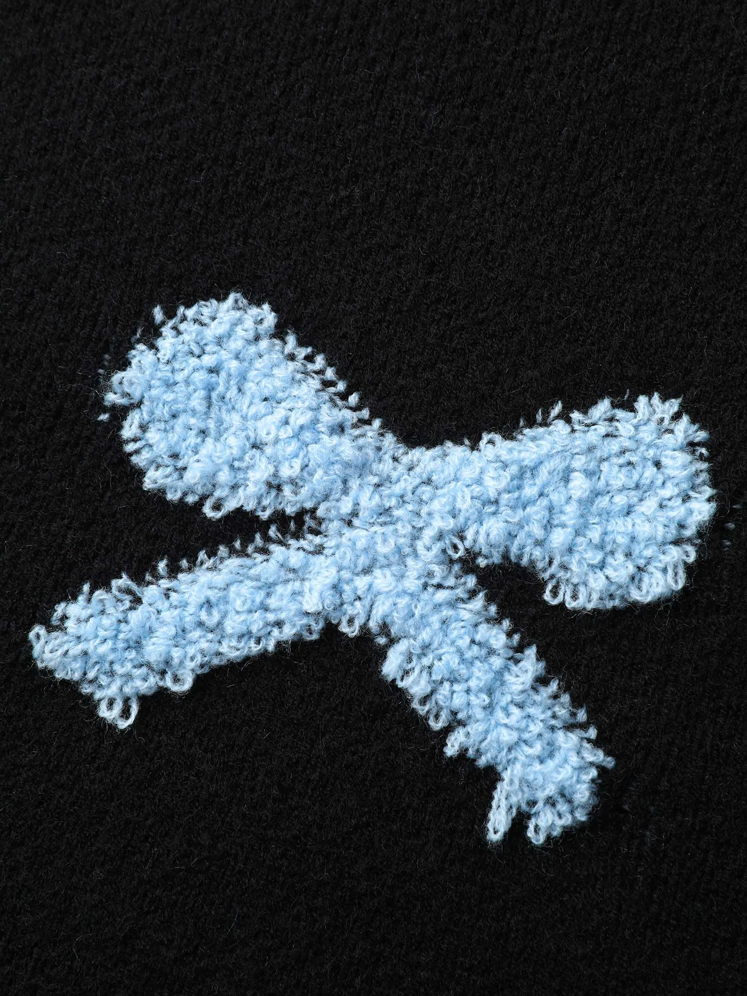 3D Bowknot Jacquard Textured Pullover sold by Bloomchic product image thumbnail 5